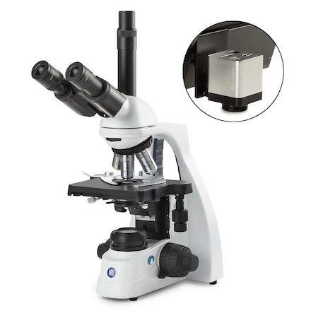 Globe Scientific bScope tri microscope, HWF 10x/20mm EBS-1153-PLI-HDS